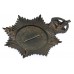 City of London Police Black Star Helmet Plate - King's Crown