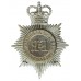 Devon & Cornwall Constabulary Helmet Plate - Queen's Crown