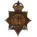 Cornwall Constabulary Night Helmet Plate - King's Crown