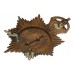 Cornwall Constabulary Night Helmet Plate - King's Crown