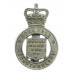 Cornwall Constabulary Cap Badge - Queen's Crown