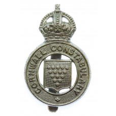 Cornwall Constabulary Cap Badge - King's Crown