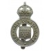 Cornwall Constabulary Cap Badge - King's Crown