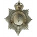 Tiverton Constabulary (Borough Police) Helmet Plate - King's Crown