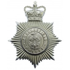 Huddersfield Police Helmet Plate - Queen's Crown