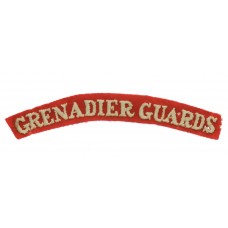 Grenadier Guards (GRENADIER GUARDS) Cloth Shoulder Title