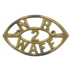 2nd Bn. Nigeria Regiment, West African Frontier Force (NR/2/WAFF) Shoulder Title