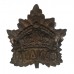 Canadian Canada WW1 General Service Cap Badge