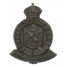 WW1 Somerset County Volunteer Regiment V.T.C. Cap Badge