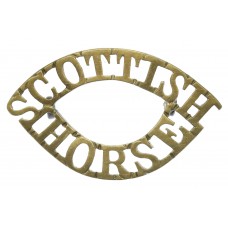 Scottish Horse Yeomanry (SCOTTISH/HORSE) Officer's Shoulder Title