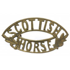 Scottish Horse Yeomanry (SCOTTISH/HORSE) Shoulder Title