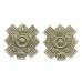 Pair of Highland Light Infantry (H.L.I.) Collar Badges - King's Crown