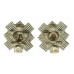 Pair of Highland Light Infantry (H.L.I.) Collar Badges - King's Crown