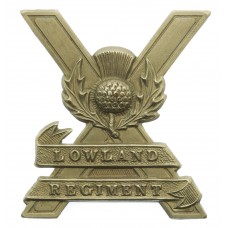 Lowland Regiment Cap Badge