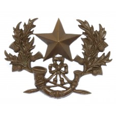 Cameronians (Scottish Rifles) Officer's 'Cheesecutter' Hat Badge