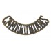 Cameronians (Scottish Rifles) 'CAMERONIANS' Shoulder Title