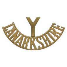 Lanarkshire Yeomanry (Y/LANARKSHIRE) Shoulder Title