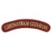 Grenadier Guards (GRENADIER GUARDS) Cloth Shoulder Title