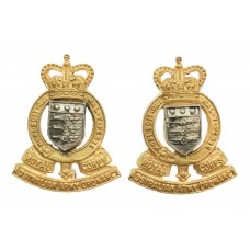 Pair of Royal Australian Army Ordnance Corps Officer's Dress Collar Badges