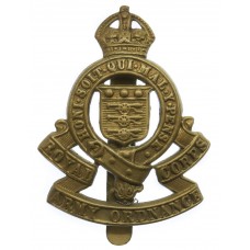 Royal Army Ordnance Corps (R.A.O.C.) Cap Badge - King's Crown