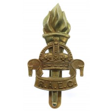 Royal Army Educational Corps (R.A.E.C.) Cap Badge - King's Crown (2nd Pattern)
