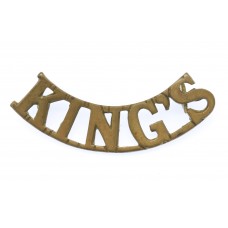 King's Liverpool Regiment (KING'S) Shoulder Title