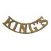 King's Liverpool Regiment (KING'S) Shoulder Title