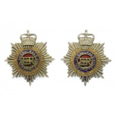 Pair of Royal Corps of Transport (R.C.T.) Officer's Collar Badges