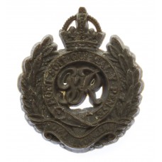 Royal Engineers WW2 Plastic Economy Cap Badge