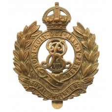Edward VII Royal Engineers Cap Badge