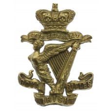 Victorian Royal Irish Rifles Glengarry Badge (c. 1881 - 96)