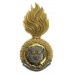 Victorian post 1881 Royal Munster Fusiliers Officer's Fur Cap Grenade Badge