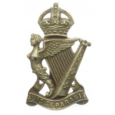 Royal Ulster Rifles (R.U.R.) Cap Badge - King's Crown