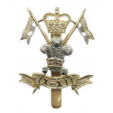 9th/12th Royal Lancers Anodised (Staybrite) Cap Badge