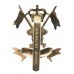9th/12th Royal Lancers Anodised (Staybrite) Cap Badge