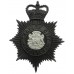 Cardiff City Police Night Helmet Plate - Queen's Crown