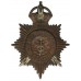 Cardiff City Police Night Helmet Plate - King's Crown