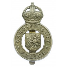 Cardiff City Police Cap Badge - King's Crown