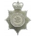 Carmarthen and Cardigan Police Helmet Plate - Queen's Crown