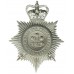 Carmarthen and Cardigan Police Helmet Plate - Queen's Crown