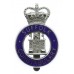 Suffolk Constabulary Enamelled Cap Badge - Queen's Crown