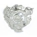 East Suffolk Police Chrome Cap Badge - King's Crown