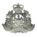 East Suffolk Police Chrome Cap Badge - Queen's Crown