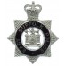 East Suffolk Police Senior Officer's Enamelled Cap Badge - Queen's Crown