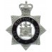 East Suffolk Police Senior Officer's Enamelled Cap Badge - Queen's Crown