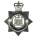 East Suffolk Police Senior Officer's Enamelled Cap Badge - Queen's Crown