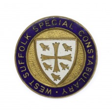 West Suffolk Special Constabulary Enamelled Lapel Badge