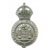 West Suffolk Constabulary Cap Badge - King's Crown