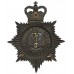 Oxfordshire Constabulary Night Helmet Plate - Queen's Crown