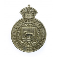 Oxfordshire Special Constable Lapel Badge - King's Crown